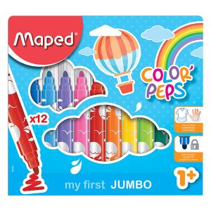 Флумастери Мапед COLORPEPS EARLY AGE 12 цвята С3