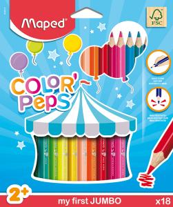 яМапед  COLOR PEPS EARLY AGE FSC 18 цвята