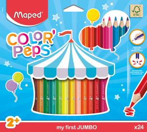 Мапед  COLOR PEPS EARLY AGE FSC 24 цвята