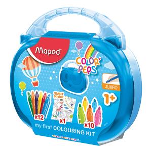 MAPED EARLY AGE за рисуване 23 части куфарче