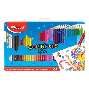 Мапед COLOR PEPS 36 цв.мет.кутия
