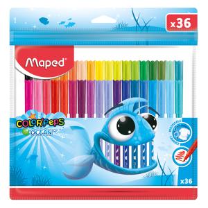 Флумастери Мапед COLORPEPS ОКЕАН 36 цвята C3