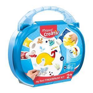 Maped EARLY AGE Моя първи комплект за РИСУВАНЕ С ПРЪСТИ 10 части 2+