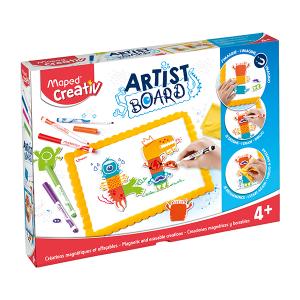 ARTIST BOARD - Магнитни изтриваеми фигури ЧУДОВИЩА 21 части 6+