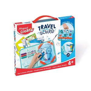 Maped TRAVEL BOARD - ИЗТРИВАЕМИ игри и РИСУНКИ ЖИВОТНИ 18 части 4+