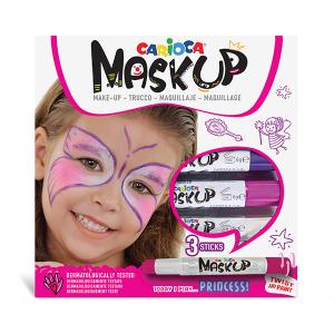 Пастели CARIOCA MASK UP за лице ПРИНЦЕСА 3  цвята кутия