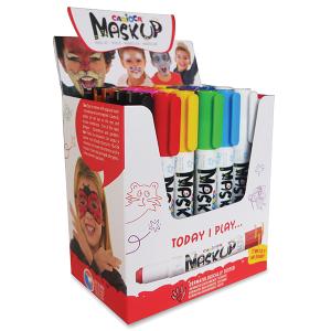Пастели CARIOCA MASK UP за лице 10 цвята 24 броя дисплей