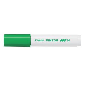 Перманентен маркер PINTOR PAINT 1.4-4.5mm зелен 6броя/кутия C3