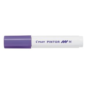 Перманентен маркер PINTOR PAINT 1.4-4.5mm лилав 6броя/кутия C3