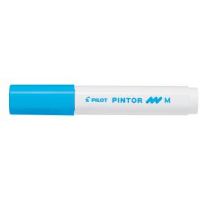 Перманентен маркер PINTOR PAINT 1.4-4.5mm св. син 6броя/кутия C3