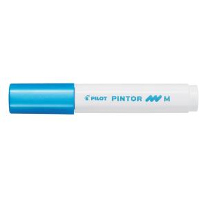 Перманентен маркер PINTOR PAINT 1.4-4.5mm металик син 6 броя/кутия C3