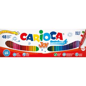 Флумастери CARIOCA JOY Суперизмиваеми 50 цвята 52 см. 41018 C3