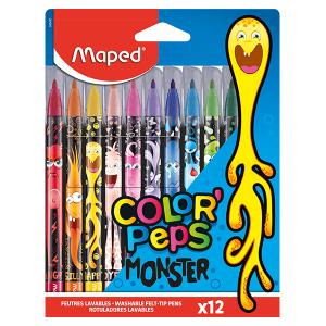 Флумастери Мапед COLORPEPS MONSTER 12 цвята