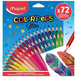 Цветни моливи Мапед  COLOR PEPS FSC 72 цвята C3
