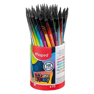 MAPED ENERGY HB+ ГУМА диспл. 72бр.