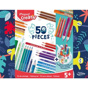 Комплект за рисуване Maped COLOR PEPS 50 части 5+