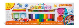 яCARIOCA Plasty  Creator К-т 50 части 24 цвята 400 гр.