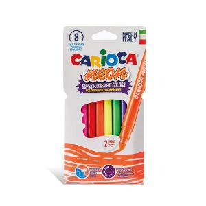 Флумастери CARIOCA NEON  8 цвята