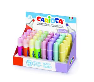 CARIOCA 4цв. ПАСТЕЛ +4 цв. НЕОН 32 броя дисплей