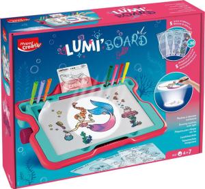 Креативен комплект Maped COLOR&PLAY -  LUMI BOARD РУСАЛКА  машина за рисуване  4+