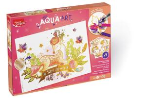 AQUA ART - Рисувай с акварел MAXI SET 7+