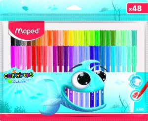 Флумастери Мапед COLORPEPS ОКЕАН 48 цвята C3