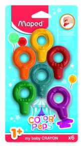 Пастели COLOR` PEPS BABY NEW пласти 6 цвята