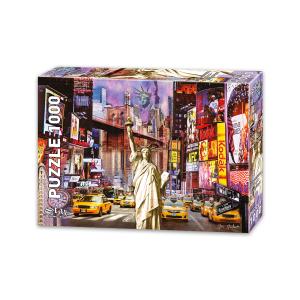 Пъзел 1000 елемента NEW YORK 68х 48 см