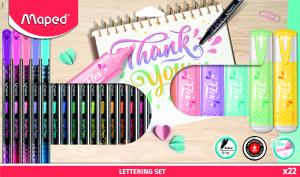 Комплект LETTERING 22 части
