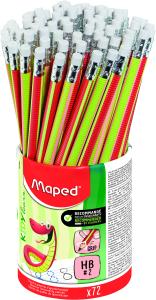 MAPED LEARNING HB+ ГУМА диспл. 72бр.