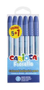 Химикалка CARIOCA Fiorela КЛАСИК 6 броя