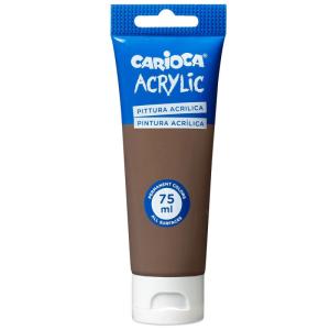CARIOCA Acrylic тубичка 75ml - Кафява /Купър C3