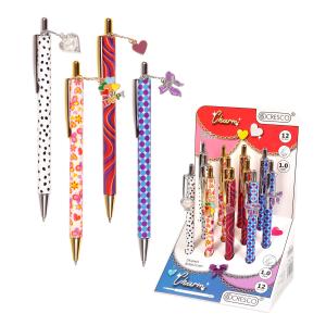 Серия CHARM metal  - клик син 12 бр. дисплей