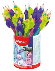 BLACK'PEPS HB+ Ръкохватка  KIDY LEARN ХМЕЛЕОН И ЗАЕК диспл. 22бр.