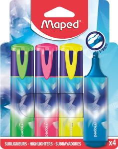 FLUO PEPS ARCTIC 4 цвята блистер