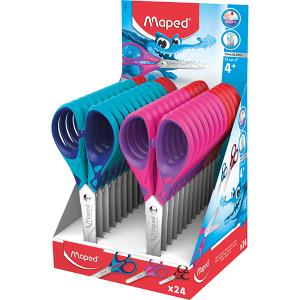 Ножица МАПЕД ESSENTIALS PULSE SOFT 13см дисплей 24броя