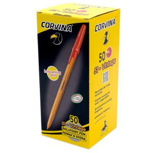 Corvina VINTAGE оранж червен 50бр. кутия