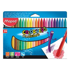 Пастели COLOR` PEPS Пласти 24 цвята