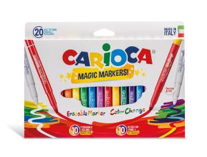 Флумастери CARIOCA STEREO MAGIC 20 броя