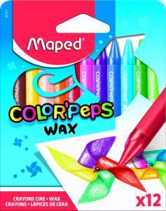 Пастели COLOR` PEPS Восъчни 12 цвята
